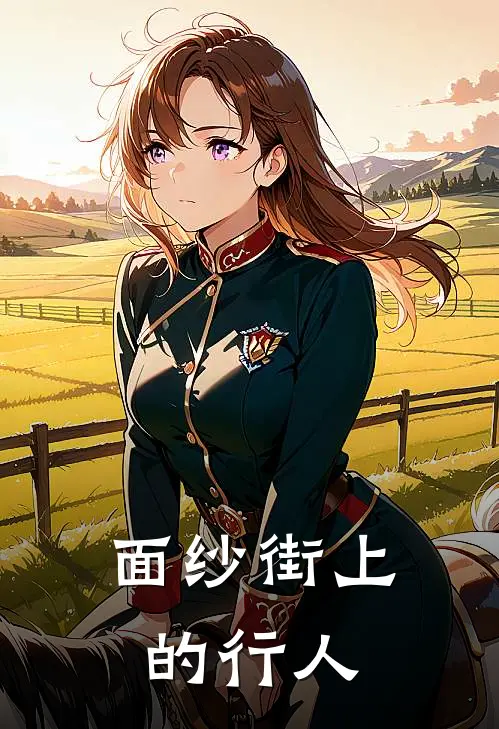 面纱街上的行人