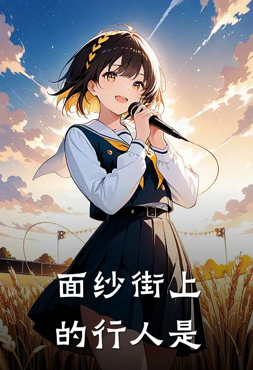 面纱街上的行人是