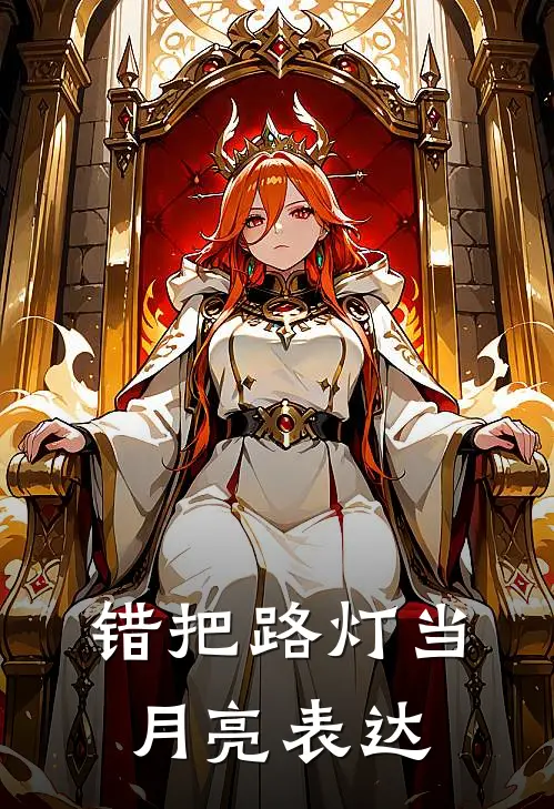 错把路灯当月亮表达