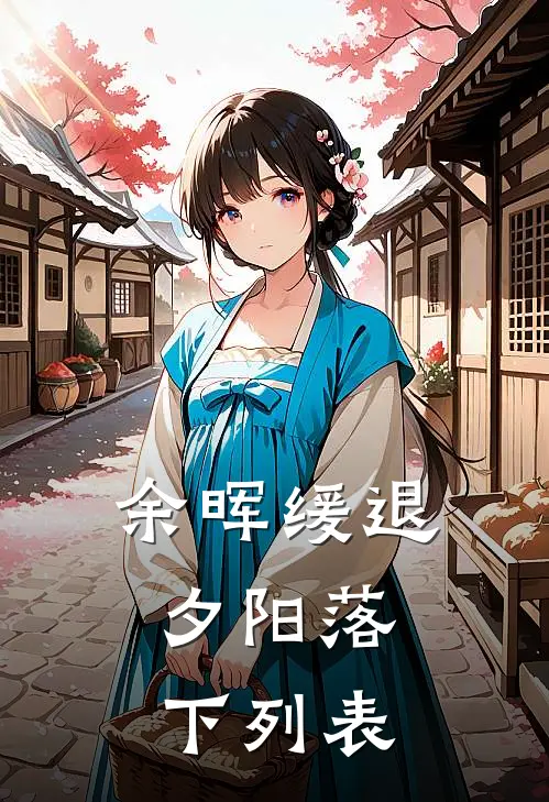 余晖缓退，夕阳落下列表