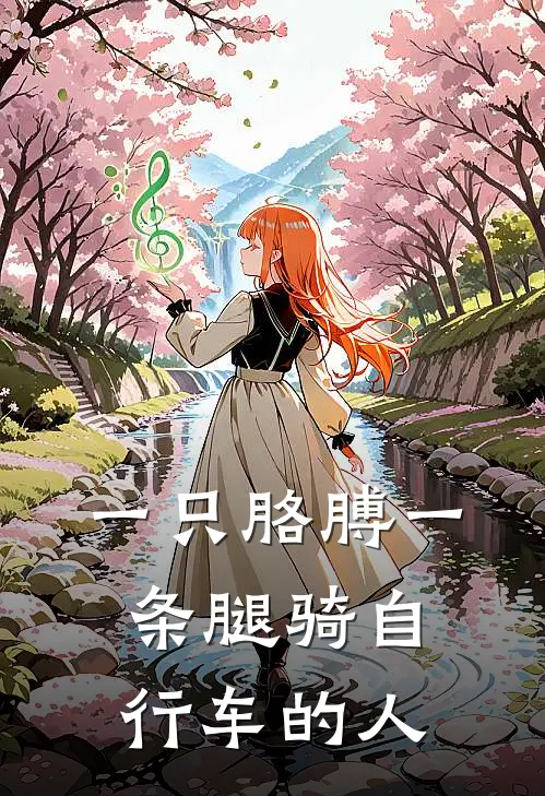 一只胳膊一条腿骑自行车的人