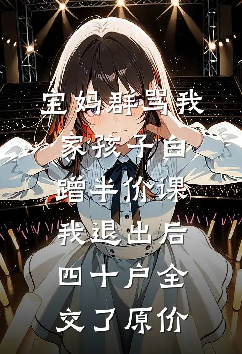 宝妈群骂我家孩子白蹭半价课，我退出后四十户全交了原价