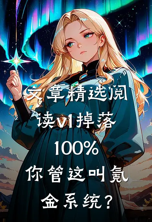 文章精选阅读v1掉落100%，你管这叫氪金系统？
