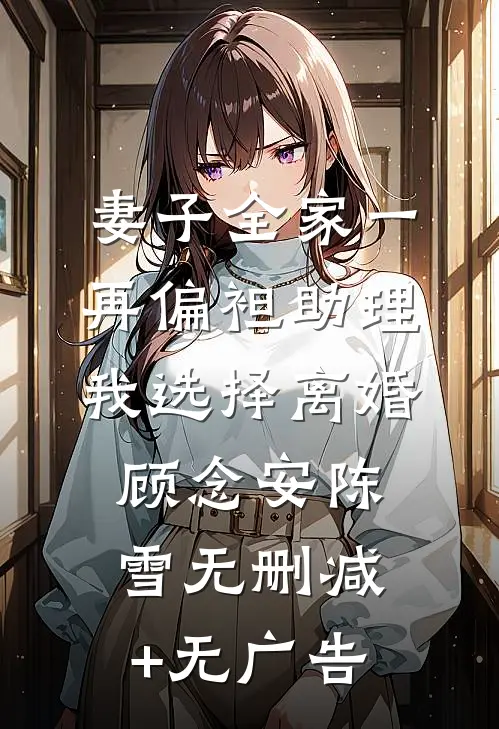 妻子全家一再偏袒助理，我选择离婚顾念安陈雪无删减+无广告