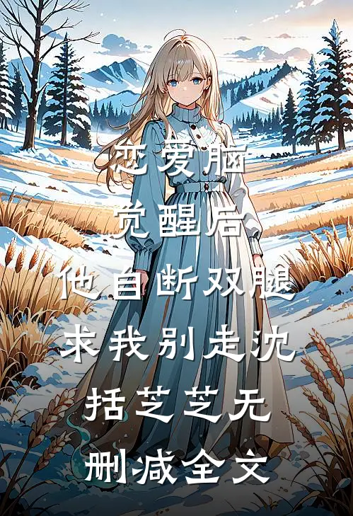 恋爱脑觉醒后，他自断双腿求我别走沈括芝芝无删减全文