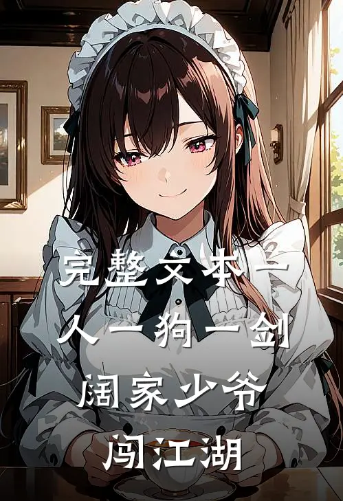 完整文本一人一狗一剑，阔家少爷闯江湖