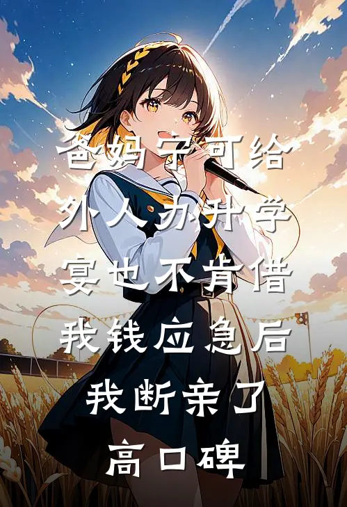 爸妈宁可给外人办升学宴也不肯借我钱应急后，我断亲了高口碑