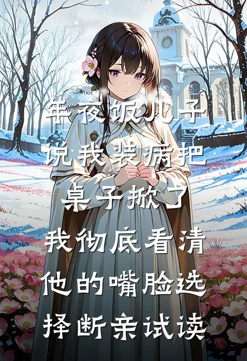 年夜饭儿子说我装病把桌子掀了，我彻底看清他的嘴脸选择断亲试读