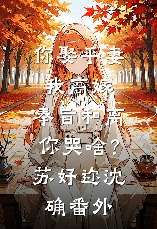 你娶平妻我高嫁，奉旨和离你哭啥？苏妤迩沈确 番外