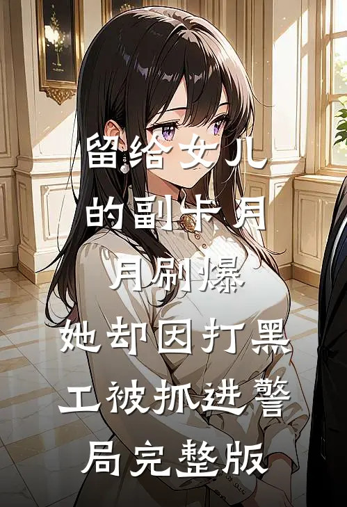 留给女儿的副卡月月刷爆，她却因打黑工被抓进警局完整版