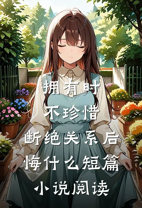 拥有时不珍惜，断绝关系后悔什么短篇小说阅读