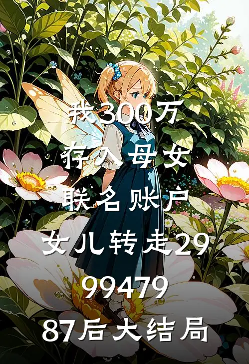 我300万存入母女联名账户，女儿转走2999479.87后大结局