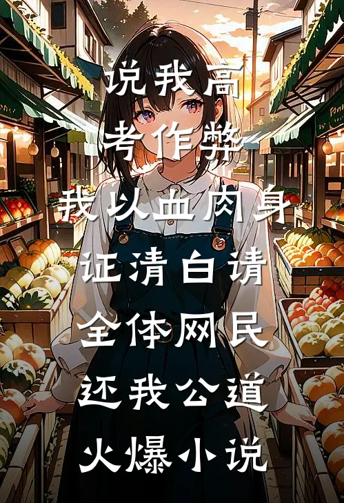 说我高考作弊，我以血肉身证清白请全体网民还我公道火爆小说