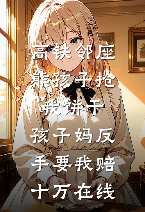 高铁邻座熊孩子抢我饼干，孩子妈反手要我赔十万在线