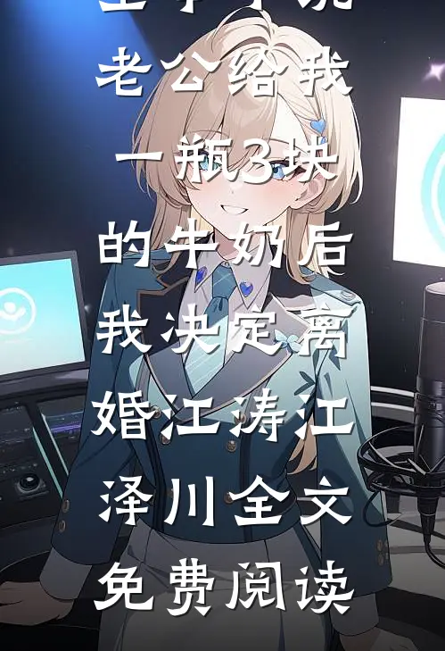 全本小说老公给我一瓶3块的牛奶后，我决定离婚江涛江泽川全文免费阅读