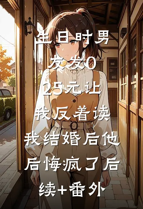 生日时男友发0.25元让我反着读，我结婚后他后悔疯了后续+番外
