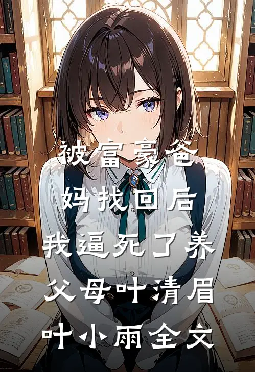 被富豪爸妈找回后，我逼死了养父母叶清眉叶小雨全文