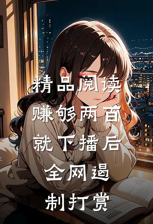 精品阅读赚够两百就下播后，全网遏制打赏