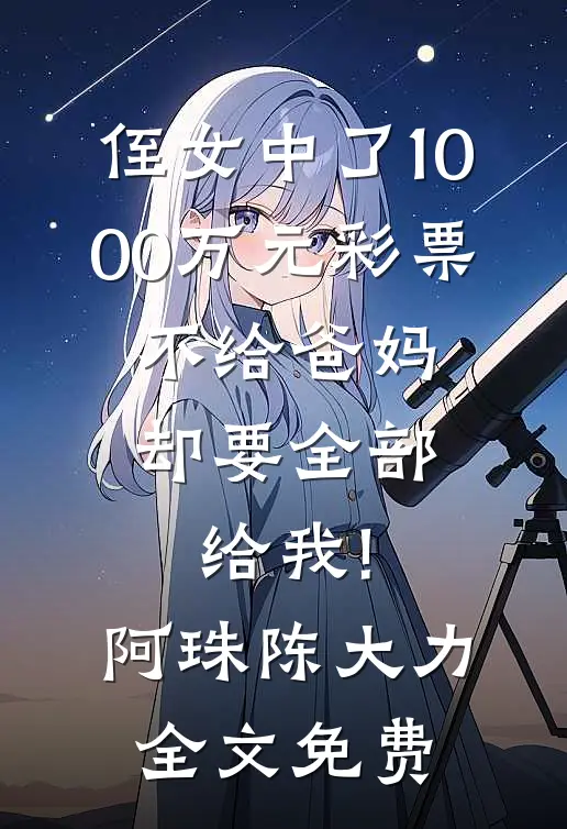 侄女中了1000万元彩票，不给爸妈却要全部给我!阿珠陈大力全文免费