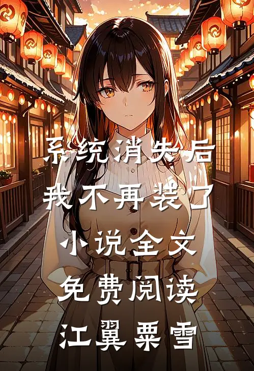 系统消失后，我不再装了小说全文免费阅读江翼粟雪