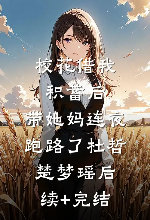 校花借我积蓄后，带她妈连夜跑路了杜哲楚梦瑶后续+完结