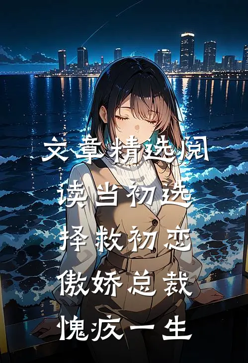 文章精选阅读当初选择救初恋，傲娇总裁愧疚一生