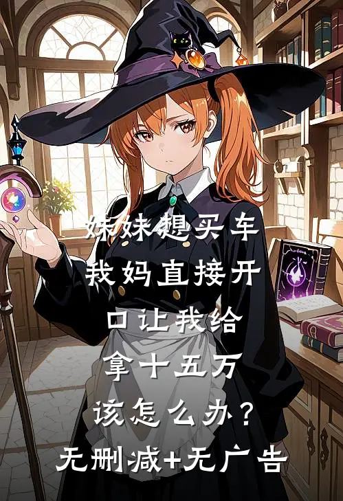 妹妹想买车，我妈直接开口让我给拿十五万，该怎么办？无删减+无广告