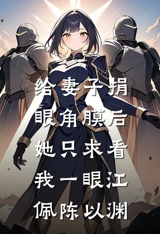 给妻子捐眼角膜后，她只求看我一眼江佩陈以渊