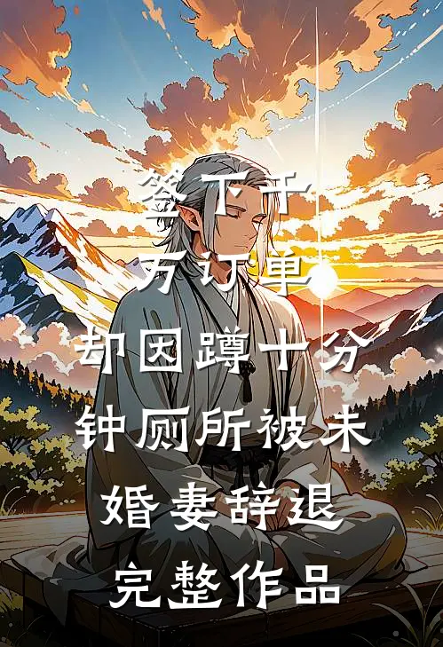 签下千万订单，却因蹲十分钟厕所被未婚妻辞退完整作品