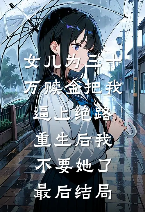 女儿为三十万赎金把我逼上绝路，重生后我不要她了最后结局