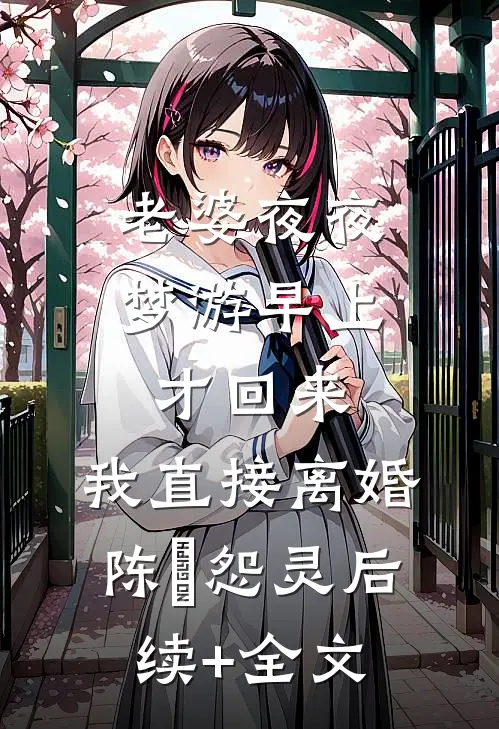 老婆夜夜梦游早上才回来，我直接离婚陈玥怨灵后续+全文