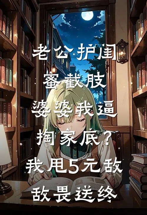 老公护闺蜜截肢，婆婆我逼掏家底？我甩5元敌敌畏送终