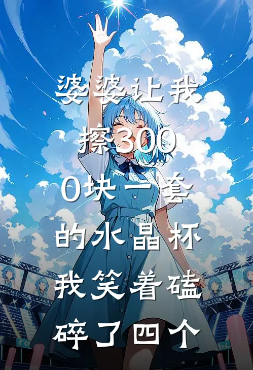 婆婆让我擦3000块一套的水晶杯，我笑着磕碎了四个