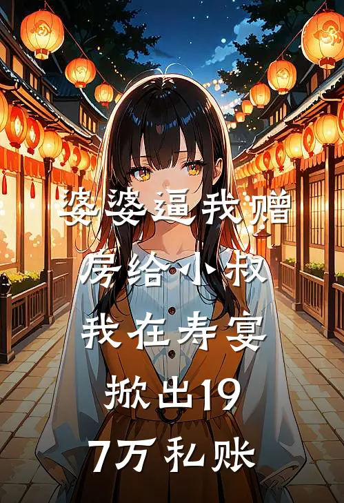婆婆逼我赠房给小叔，我在寿宴掀出197万私账