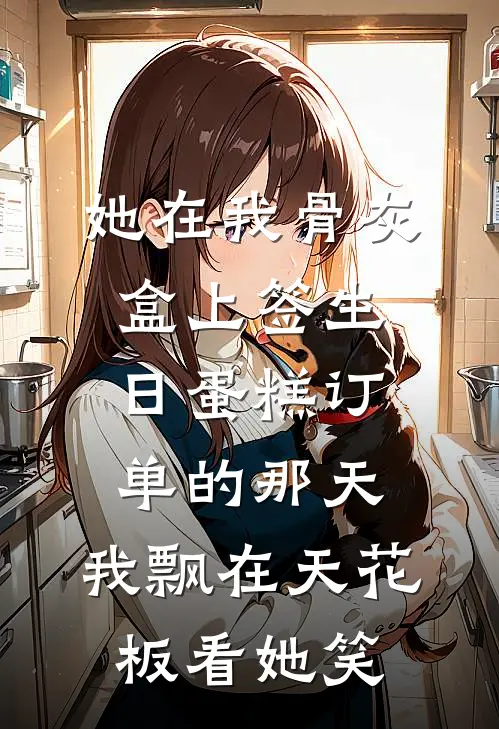 她在我骨灰盒上签生日蛋糕订单的那天，我飘在天花板看她笑