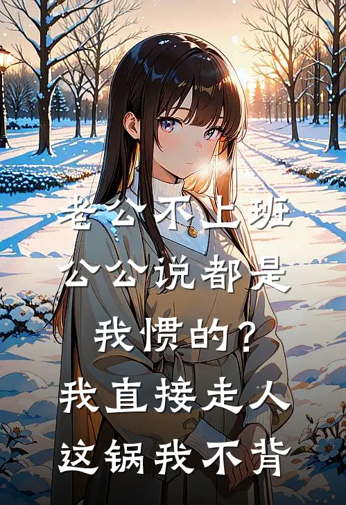 老公不上班公公说都是我惯的？我直接走人，这锅我不背