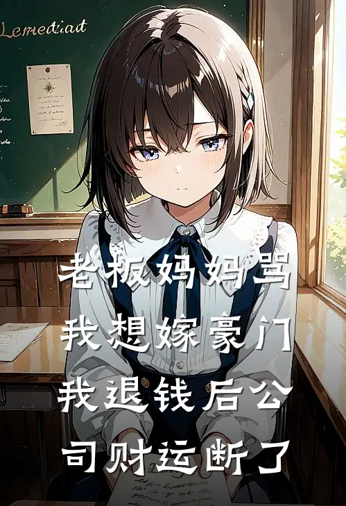 老板妈妈骂我想嫁豪门，我退钱后公司财运断了