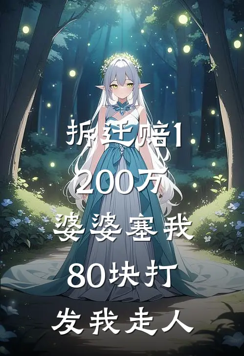 拆迁赔1200万，婆婆塞我80块打发我走人