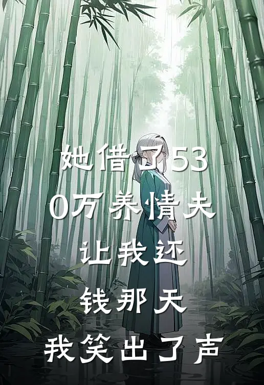 她借了530万养情夫，让我还钱那天，我笑出了声