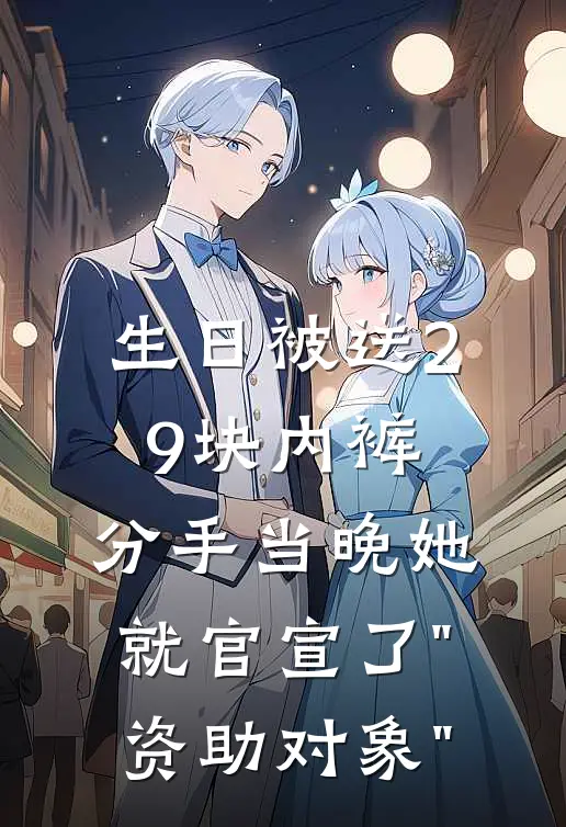 生日被送29块内裤，分手当晚她就官宣了"资助对象"