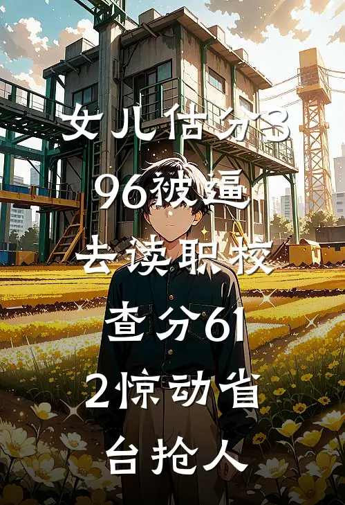 女儿估分396被逼去读职校，查分612惊动省台抢人