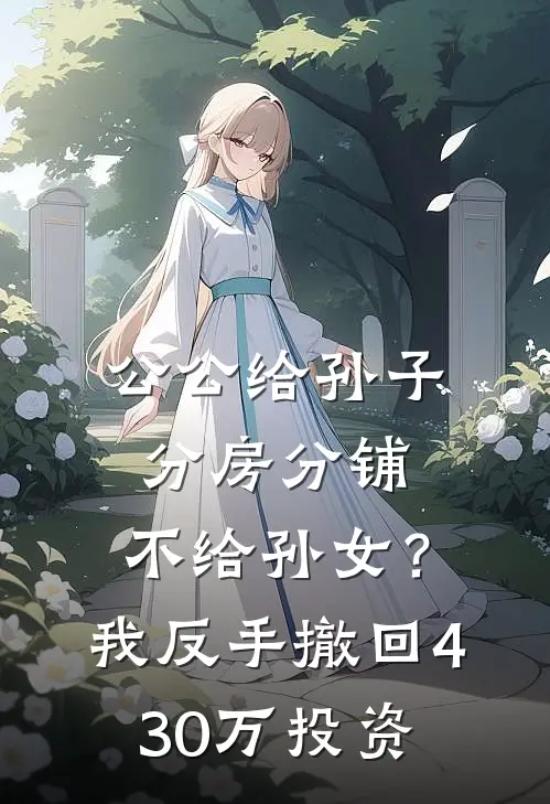公公给孙子分房分铺，不给孙女？我反手撤回430万投资