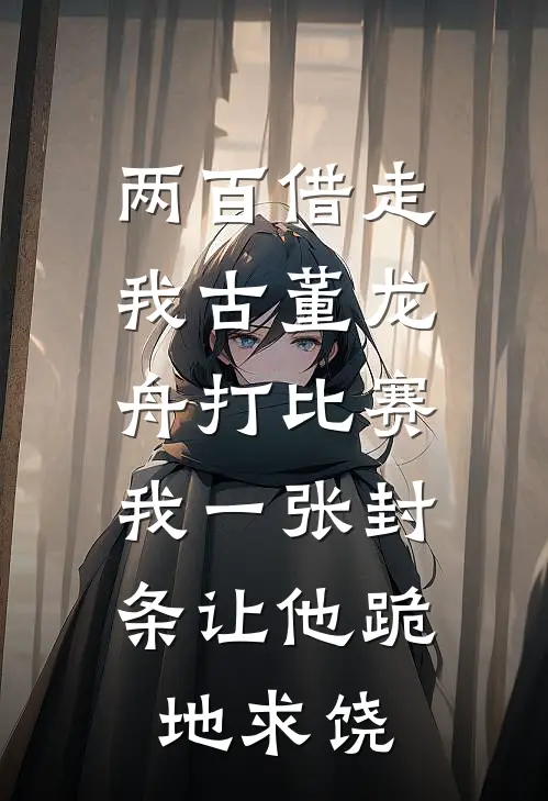 两百借走我古董龙舟打比赛，我一张封条让他跪地求饶