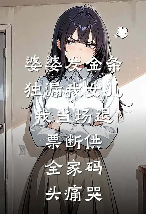 婆婆发金条独漏我女儿，我当场退票断供，全家码头痛哭