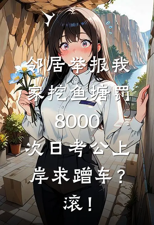 邻居举报我家挖鱼塘罚8000，次日考公上岸求蹭车？滚！