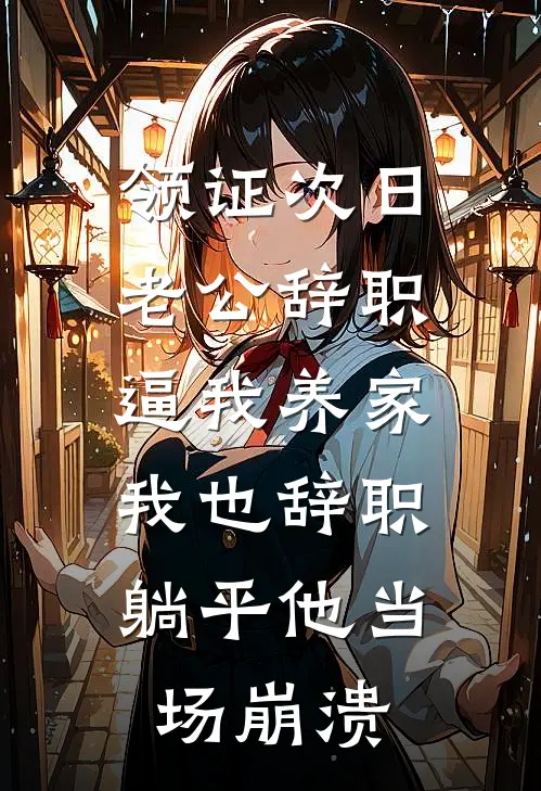 领证次日老公辞职逼我养家，我也辞职躺平他当场崩溃