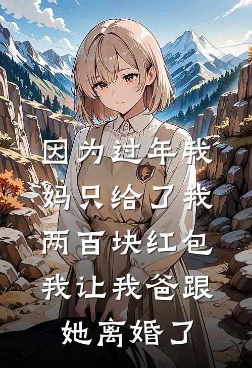因为过年我妈只给了我两百块红包，我让我爸跟她离婚了