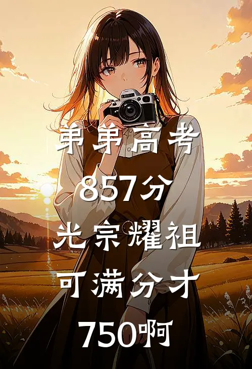 弟弟高考857分光宗耀祖，可满分才750啊