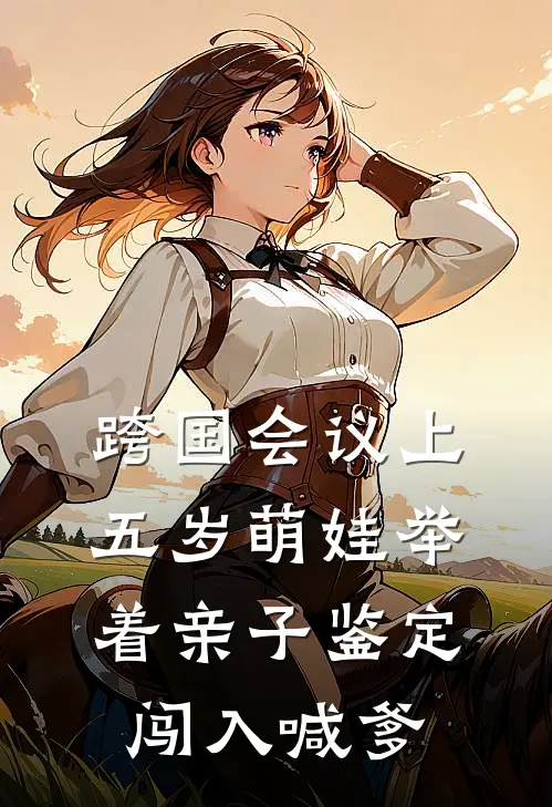 跨国会议上，五岁萌娃举着亲子鉴定闯入喊爹