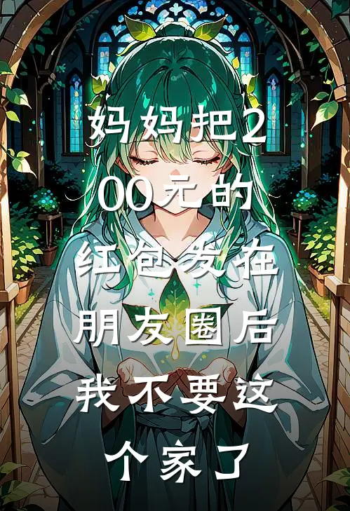 妈妈把200元的红包发在朋友圈后，我不要这个家了